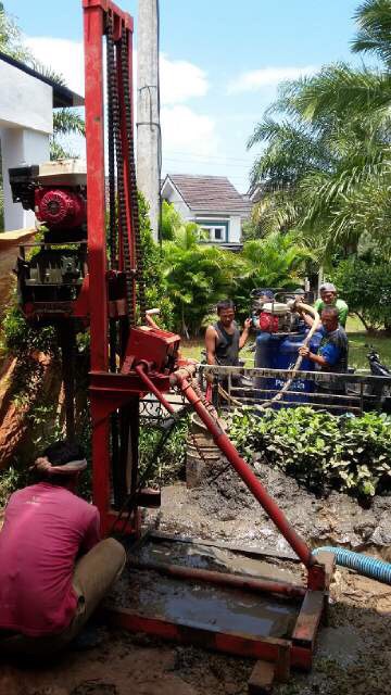 BOR SUMUR DI PERUM GRAMAYUDA, CIBINONG